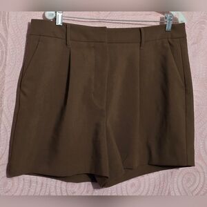 Nine West Women's Shorts Brown Size 14